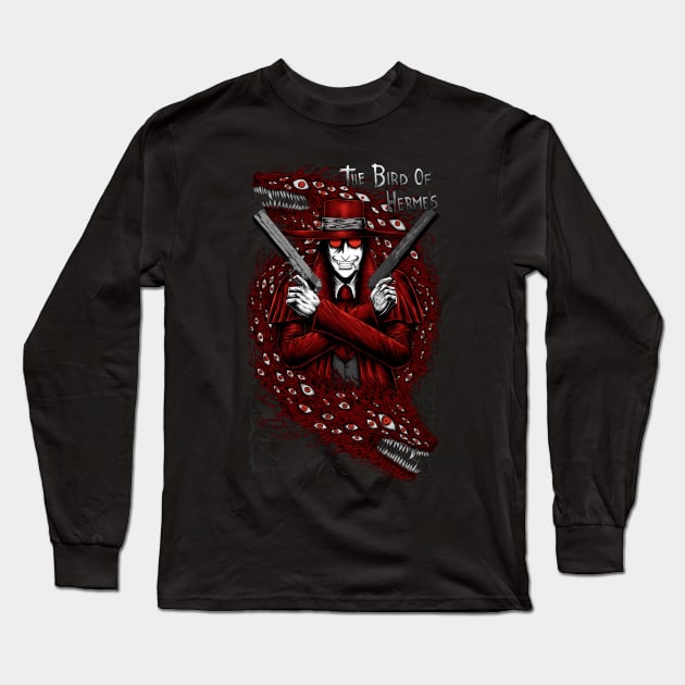 Hellsing - Alucard Long Sleeve T-Shirt by d.legoshin.art